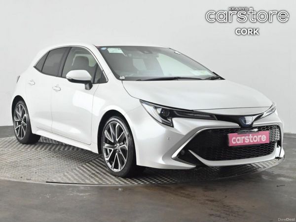 Toyota Corolla Hatchback, Petrol Hybrid, 2021, White