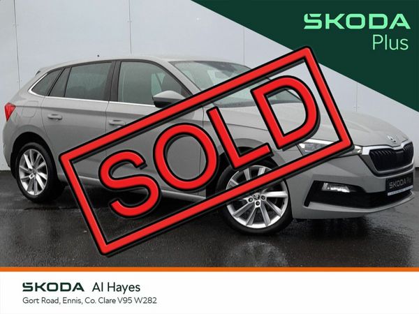 Skoda Scala Hatchback, Petrol, 2023, Grey