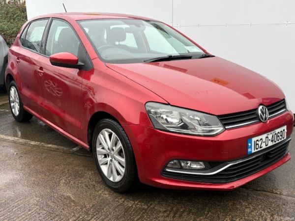 Volkswagen Polo Hatchback, Petrol, 2016, Red