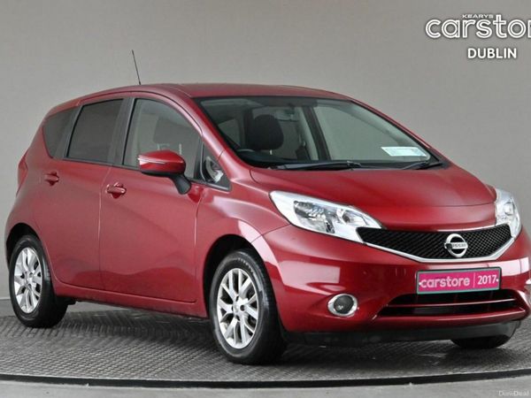 Nissan Note MPV, Petrol, 2017, Red
