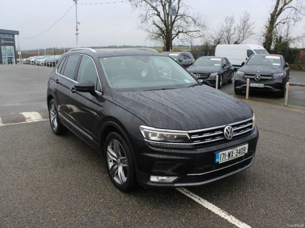 Volkswagen Tiguan SUV, Diesel, 2017, Black