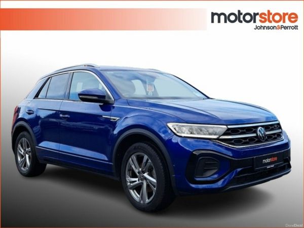 Volkswagen T-Roc SUV, Petrol, 2023, Blue