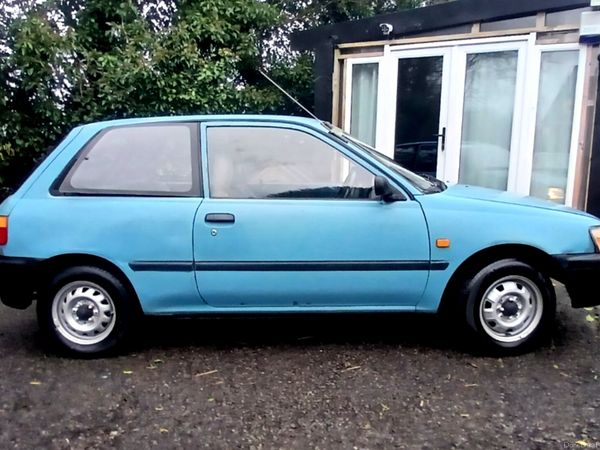 Toyota Starlet Hatchback, Petrol, 1991, Blue
