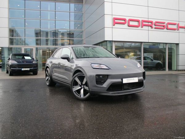 Porsche Macan SUV, Electric, 2026, Grey