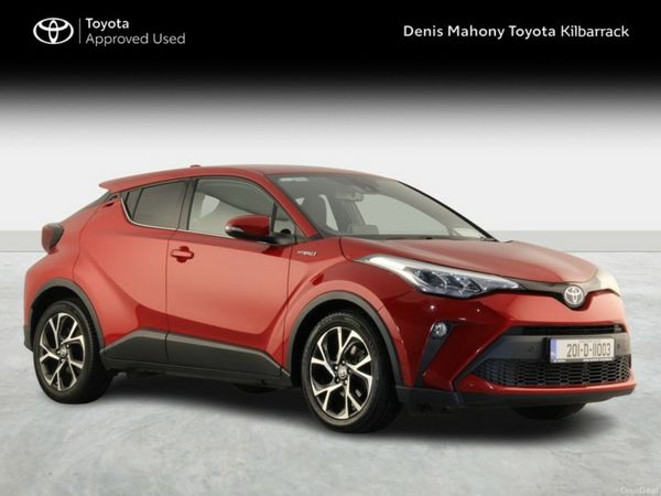 Toyota C-HR SUV, Petrol Hybrid, 2020, Red