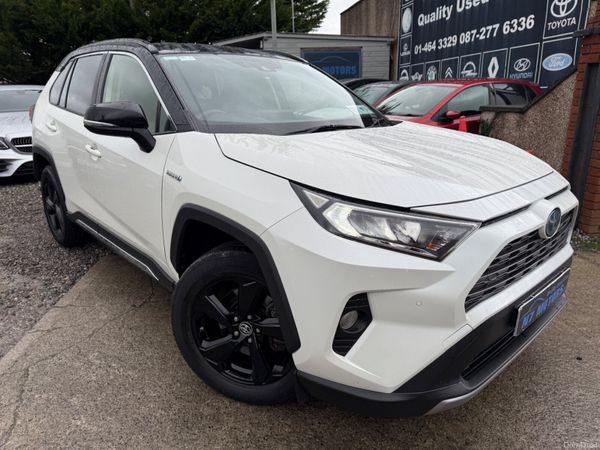 Toyota RAV4 SUV, Petrol Hybrid, 2020, White