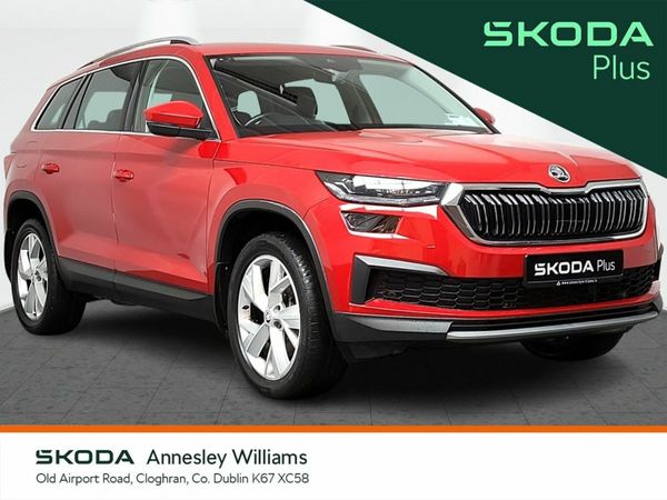 Skoda Kodiaq SUV, Diesel, 2023, Red