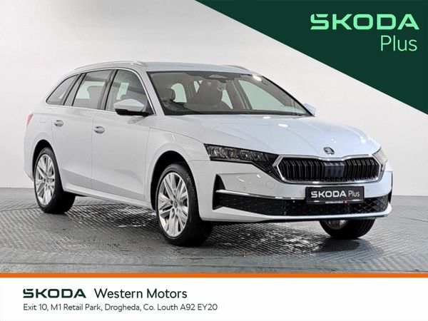 Skoda Octavia Estate, Diesel, 2026, White