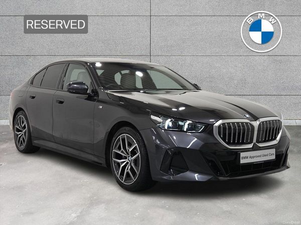 BMW 5-Series Saloon, Petrol, 2024, Grey