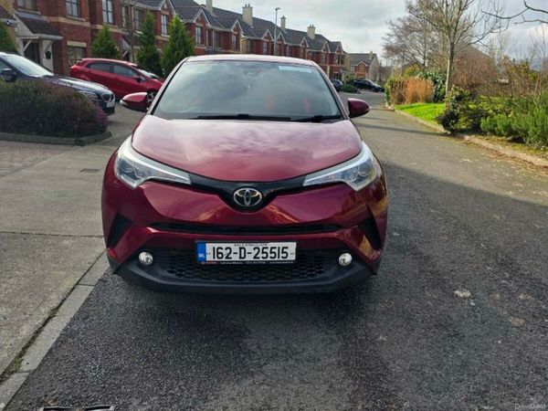 Toyota C-HR Hatchback, Petrol, 2016, Red