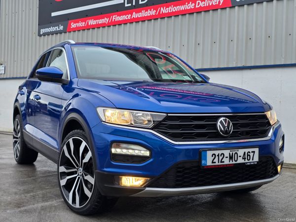 Volkswagen T-Roc SUV, Diesel, 2021, Blue