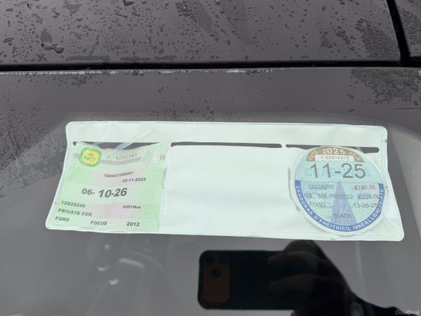 Ford Focus Hatchback, Diesel, 2012, Black