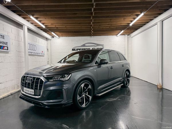 Audi Q7 SUV, Petrol Hybrid, 2021, Grey