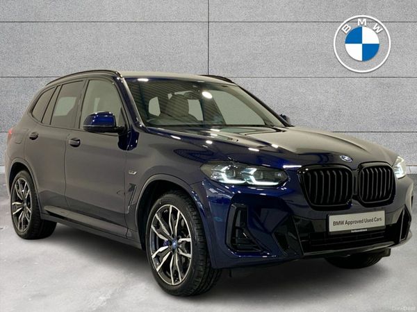 BMW X3 SUV, Petrol Plug-in Hybrid, 2022, Blue