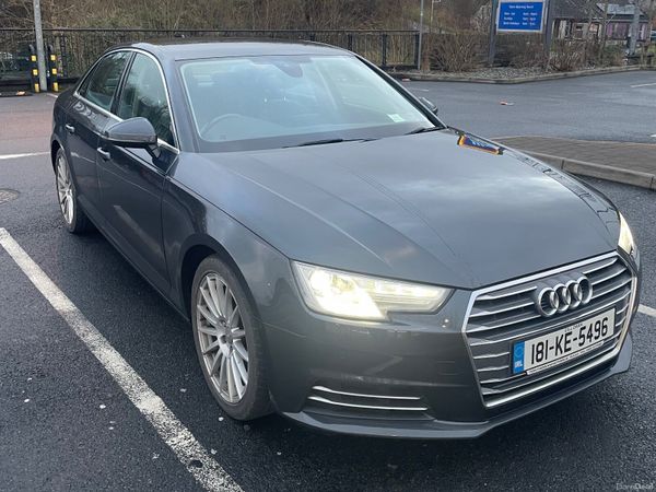 Audi A4 Saloon, Diesel, 2018, Grey