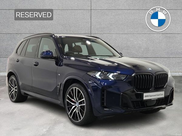 BMW X5 SUV, Petrol Plug-in Hybrid, 2024, Blue