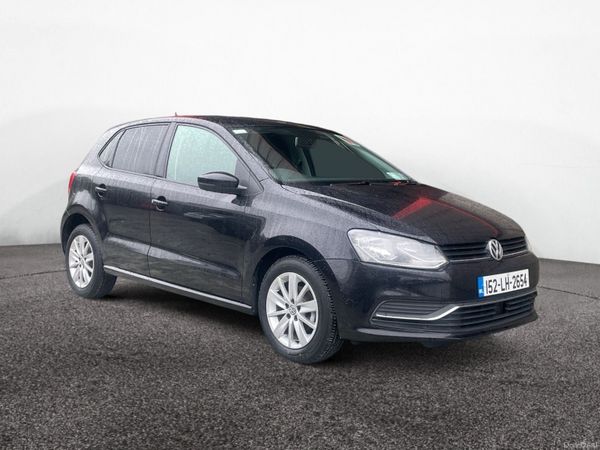 Volkswagen Polo Hatchback, Petrol, 2015, Black