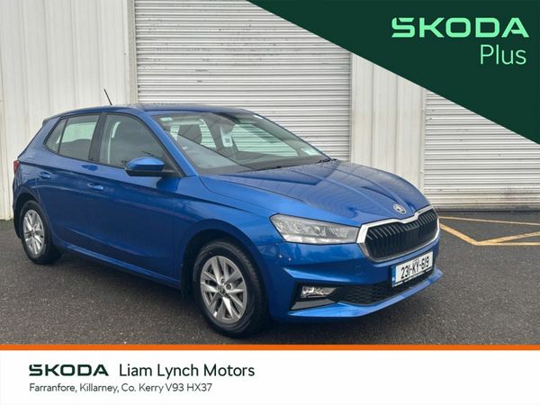 Skoda Fabia Hatchback, Petrol, 2023, Blue
