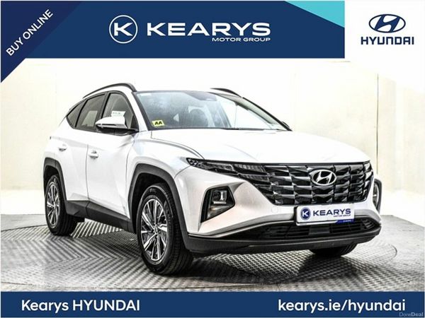 Hyundai Tucson SUV, Petrol Hybrid, 2023, White