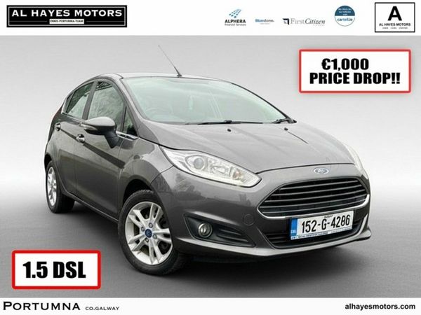 Ford Fiesta Hatchback, Diesel, 2015, Grey