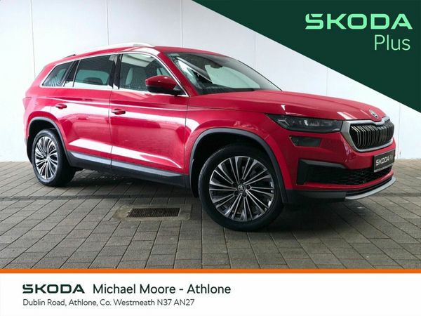 Skoda Kodiaq SUV, Diesel, 2024, Red