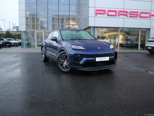 Porsche Macan SUV, Electric, 2026, Blue