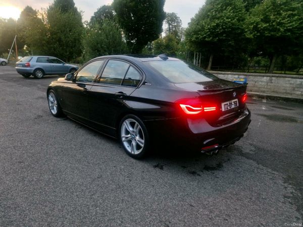 BMW 3-Series Saloon, Petrol Plug-in Hybrid, 2017, Black