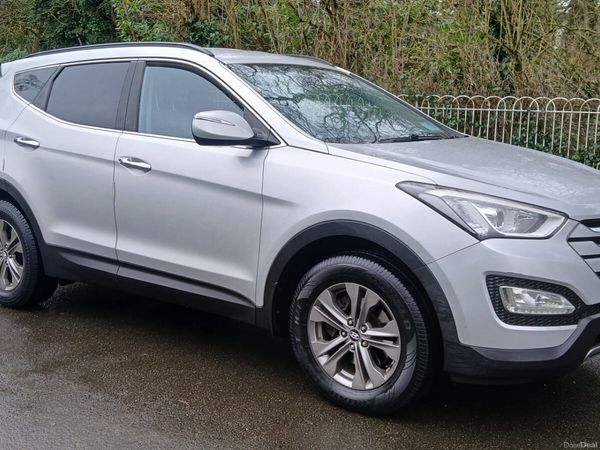 Hyundai Santa Fe SUV, Diesel, 2013, Silver