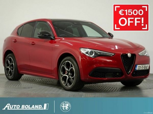 Alfa Romeo Stelvio Estate, Diesel, 2023, Red