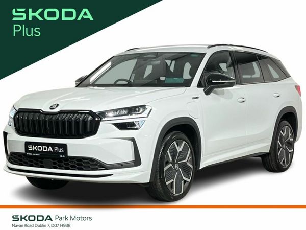 Skoda Kodiaq SUV, Petrol Hybrid, 2025, White