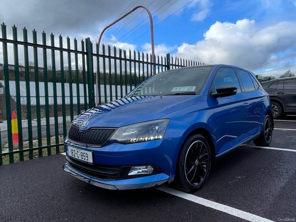 Skoda Fabia Hatchback, Petrol, 2018, Blue