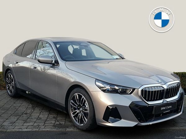 BMW 5-Series Saloon, Petrol Plug-in Hybrid, 2026, Grey