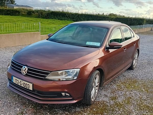 Volkswagen Jetta Saloon, Diesel, 2017, Brown