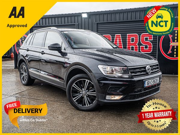Volkswagen Tiguan SUV, Diesel, 2016, Black