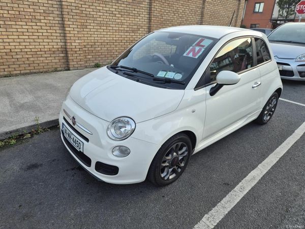 Fiat 500 Hatchback, Petrol, 2014, White