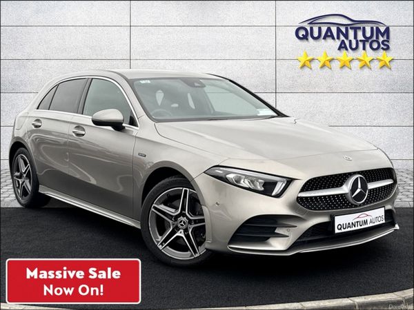 Mercedes-Benz A-Class Hatchback, Petrol Plug-in Hybrid, 2020, Silver