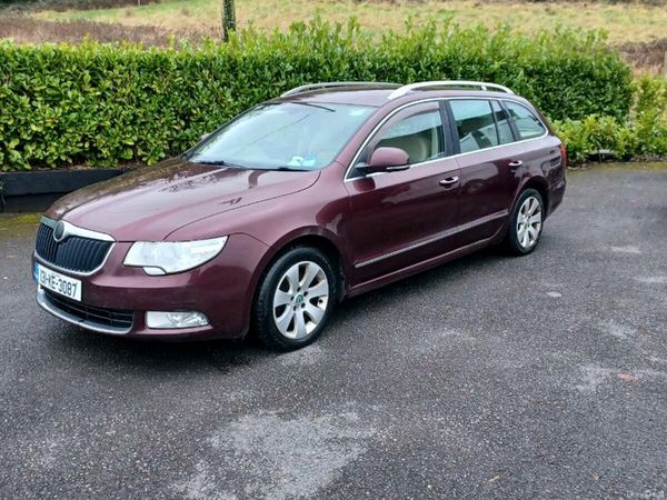 Skoda Superb Estate, Diesel, 2013, Red