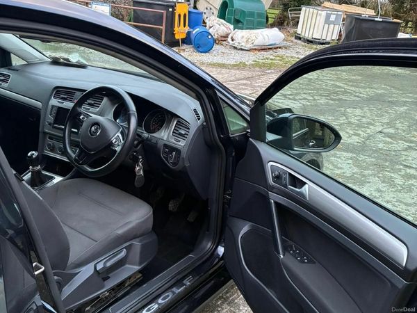 Volkswagen Golf Hatchback, Diesel, 2014, Black