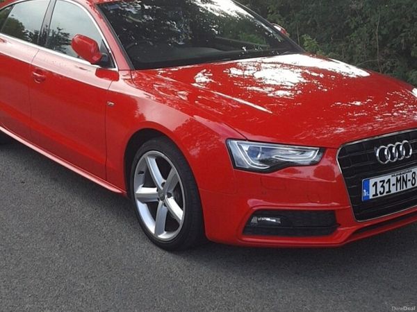 Audi A5 Hatchback, Diesel, 2013, Red