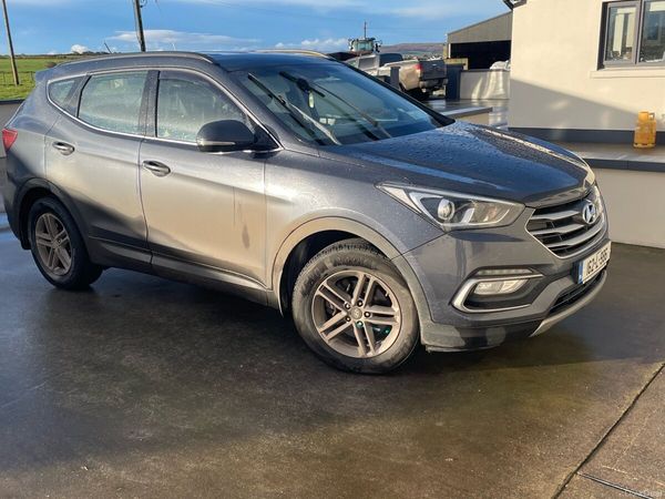 Hyundai Santa Fe SUV, Diesel, 2016, Blue