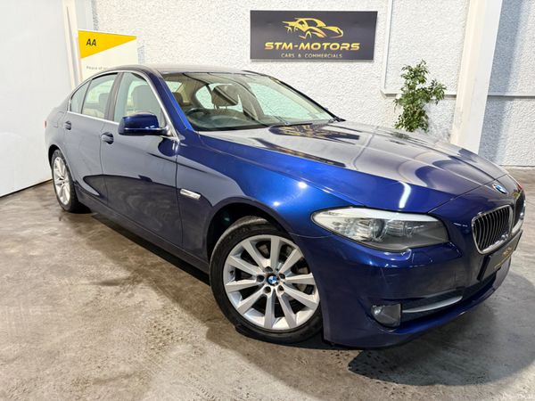 BMW 5-Series Saloon, Diesel, 2011, Blue