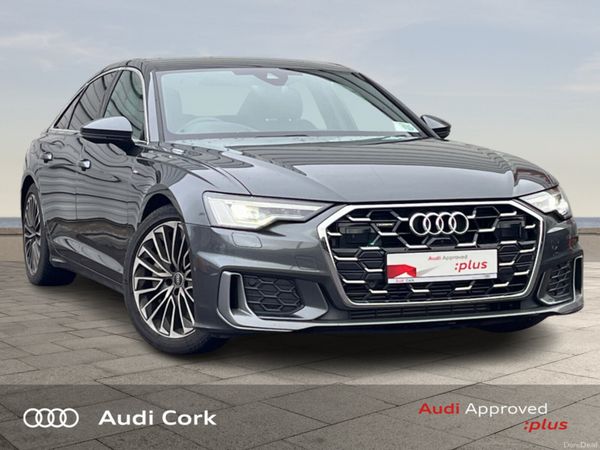 Audi A6 Saloon, Petrol Plug-in Hybrid, 2024, Grey