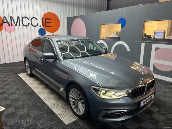 BMW 5-Series Saloon, Diesel, 2018, Silver
