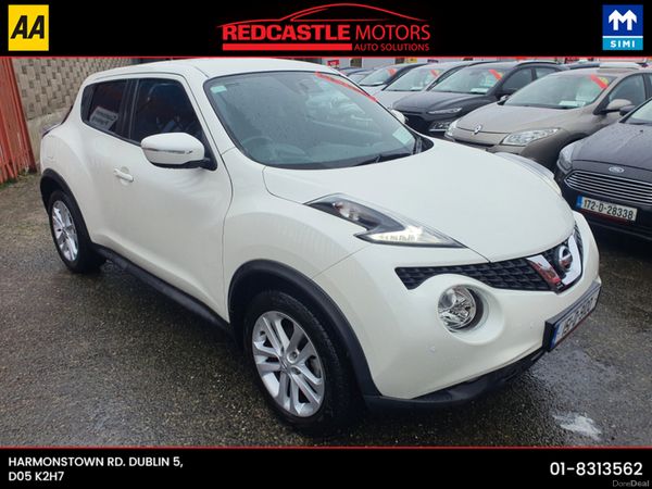 Nissan Juke Hatchback, Petrol, 2015, White