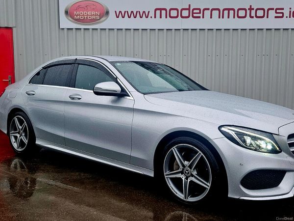 Mercedes-Benz C-Class Saloon, Diesel, 2018, Silver
