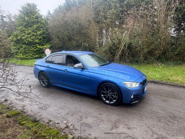 BMW 3-Series Saloon, Petrol Plug-in Hybrid, 2017, Blue