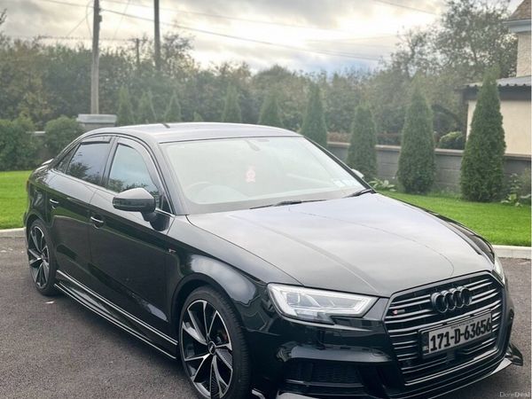 Audi A3 Saloon, Petrol, 2017, Black