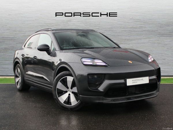 Porsche Macan SUV, Electric, 2026, Grey
