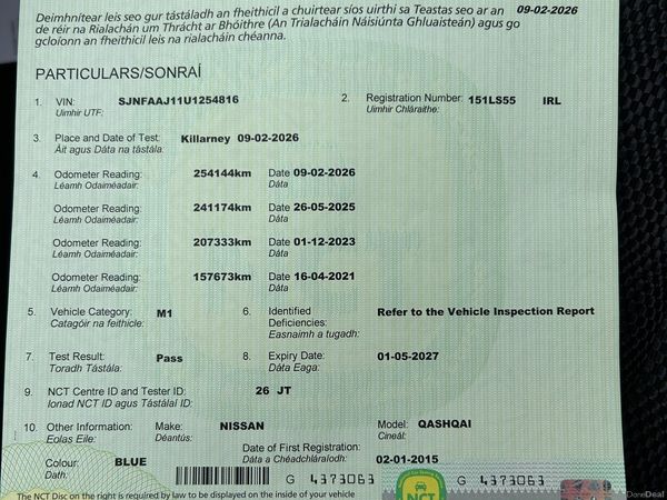 Nissan Qashqai Hatchback, Diesel, 2015, Blue