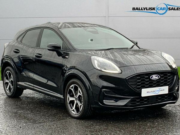 Ford Puma SUV, Petrol Hybrid, 2025, Black